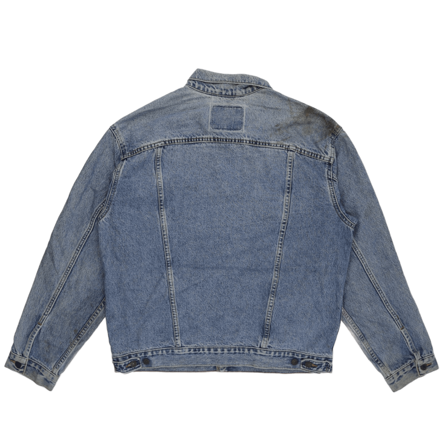 Levi's Vintage Denim Trucker Jacket Blue X-Large Cotton Denim