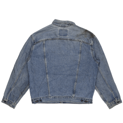 Levi's Vintage Denim Trucker Jacket Blue X-Large Cotton Denim