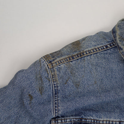 Levi's Vintage Denim Trucker Jacket Blue X-Large Cotton Denim