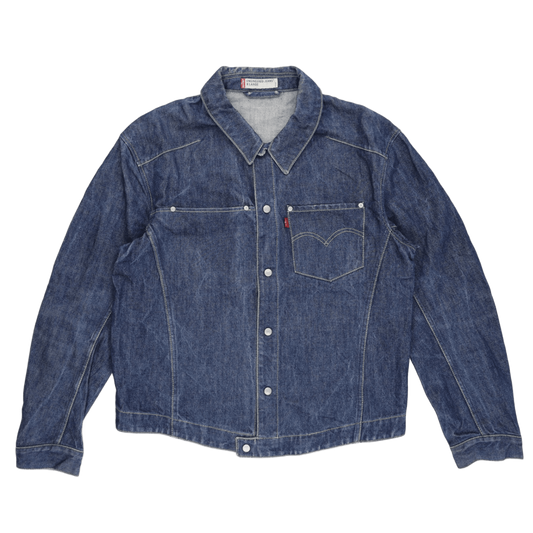 Levi's Engineered Jeans Denim Jacket Blue XL 100% Cotton Vintage