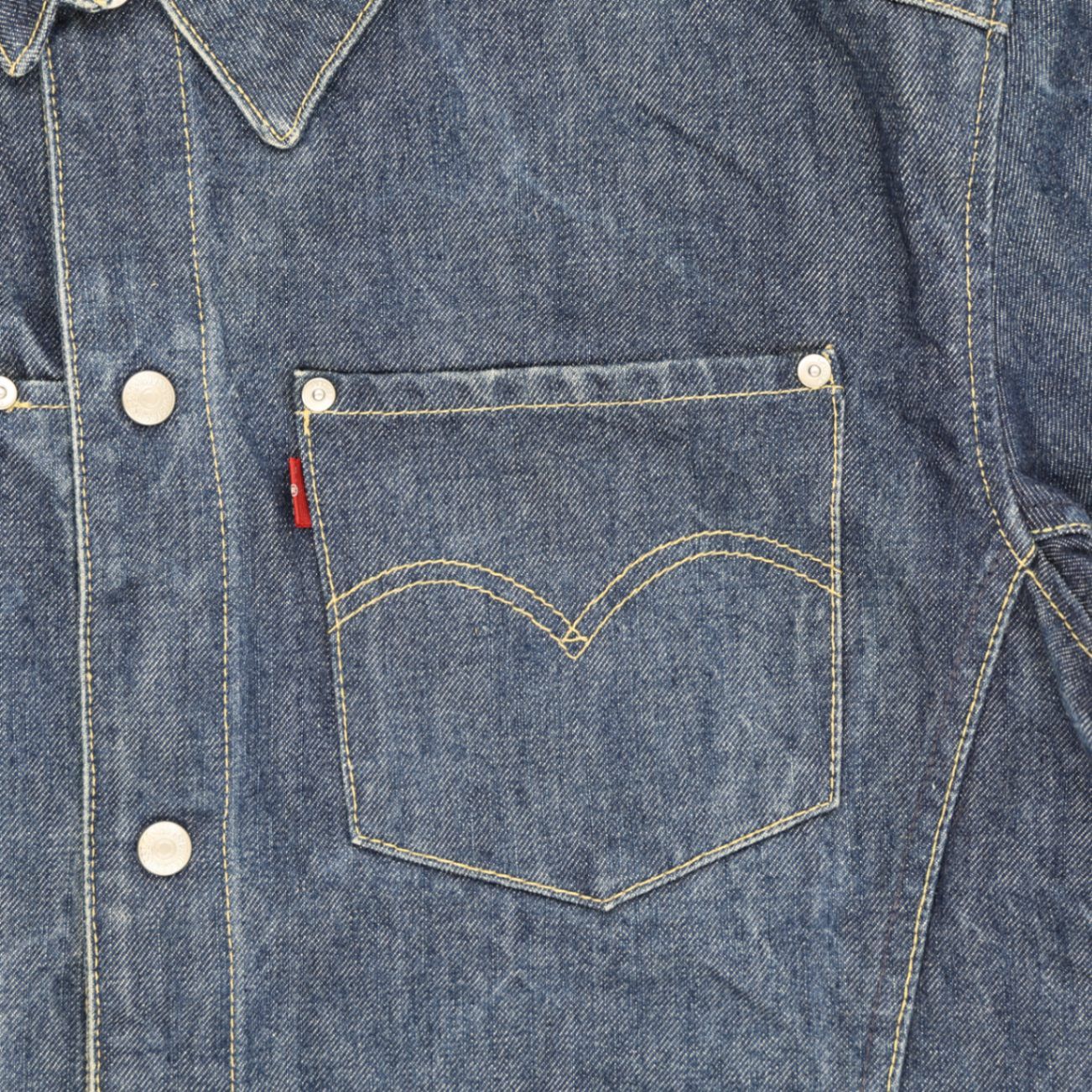 Levi's Engineered Jeans Denim Jacket Blue XL 100% Cotton Vintage