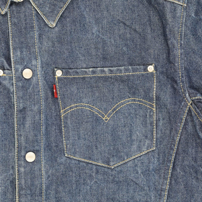 Levi's Engineered Jeans Denim Jacket Blue XL 100% Cotton Vintage