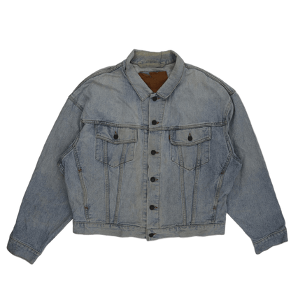 Levi's 70598 Vintage Light Blue Denim Trucker Jacket Large Cotton