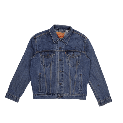 Levi's 72334 Vintage Blue Denim Jacket Medium Cotton Denim Collared