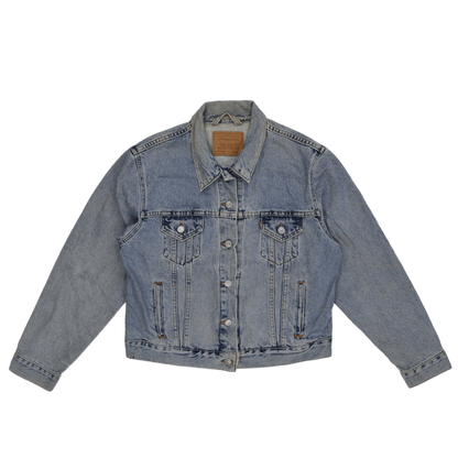 Levi's Light Blue Vintage Denim Trucker Jacket Large Cotton