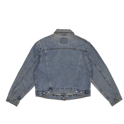 Levi's Light Blue Vintage Denim Trucker Jacket Large Cotton
