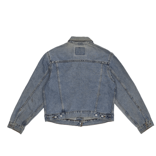 Levi's Light Blue Vintage Denim Trucker Jacket Large Cotton