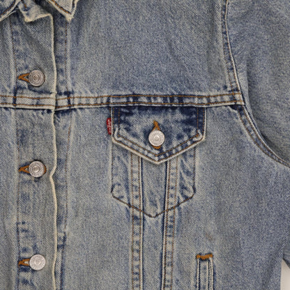 Levi's Light Blue Vintage Denim Trucker Jacket Large Cotton