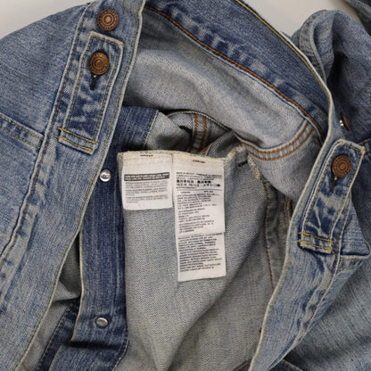 Levi's Vintage Denim Jacket Blue Medium 100% Cotton Collared