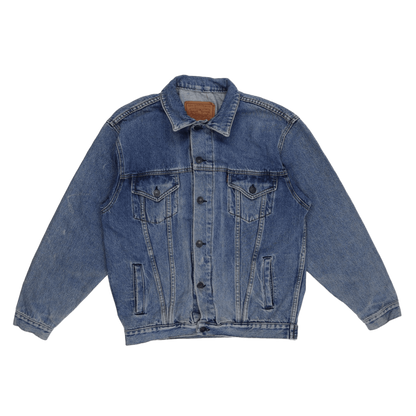 Levi's Vintage 70503 Large Blue Denim Trucker Jacket Cotton