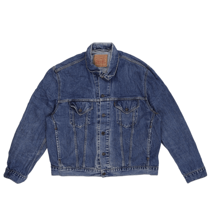 Levi's 70550 Classic Blue Denim Jacket XL Cotton Vintage