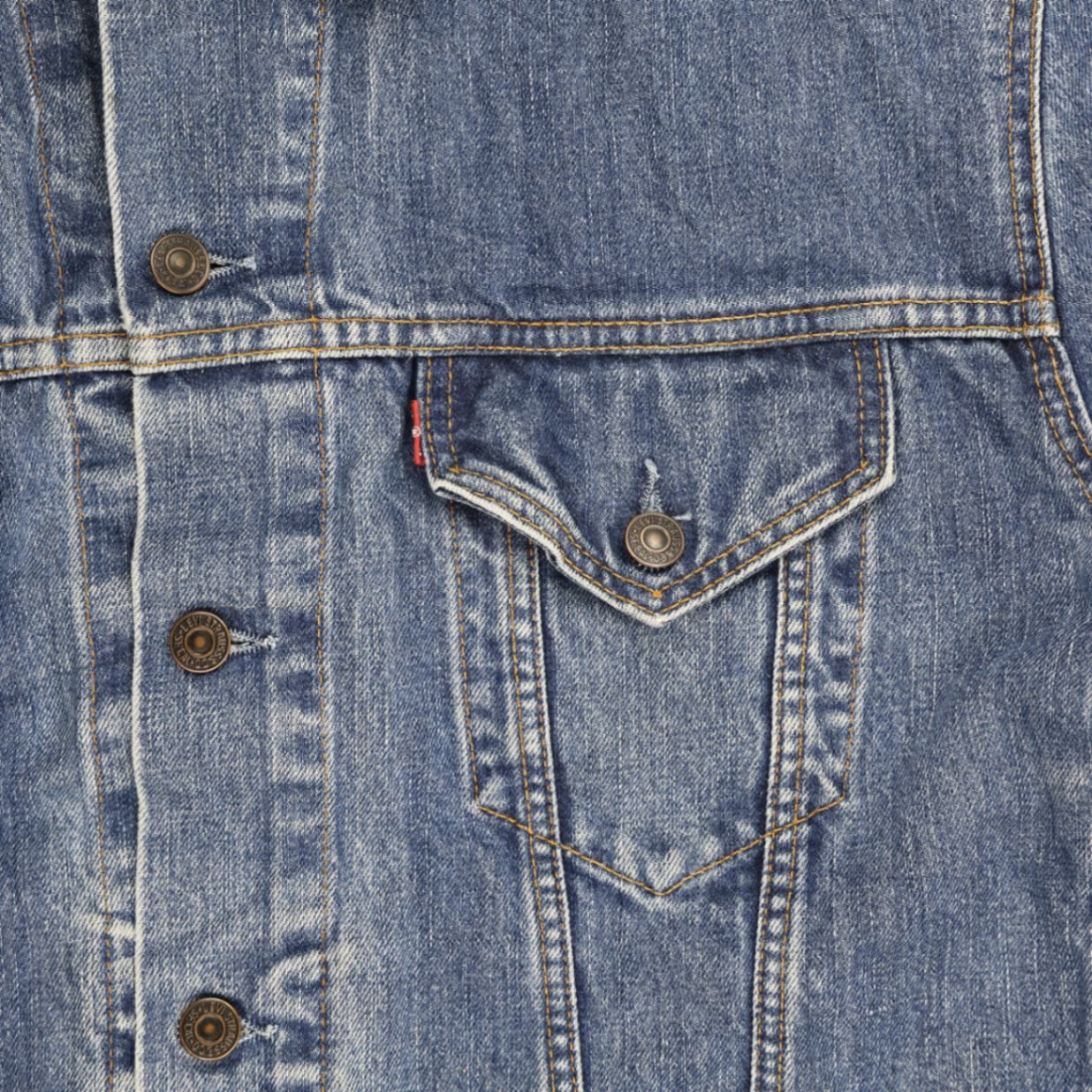 Levi's 70550 Classic Blue Denim Jacket XL Cotton Vintage