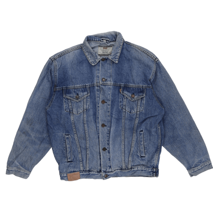 Levi's Vintage Denim Trucker Jacket Blue XL Unisex