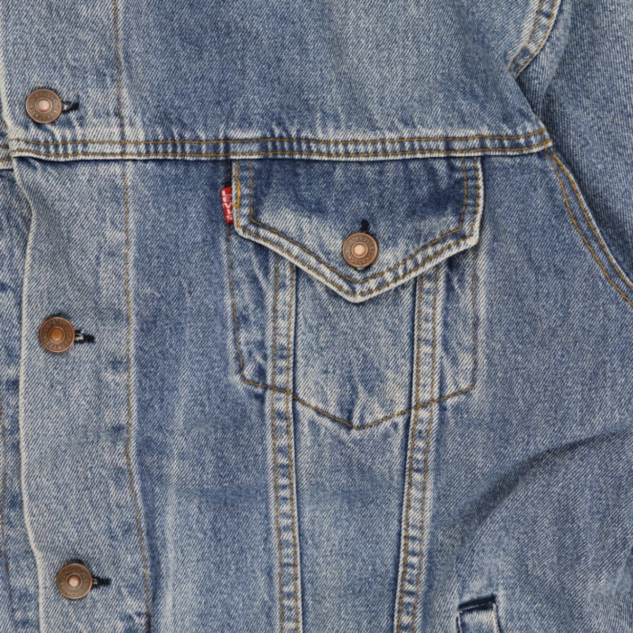 Levi's Vintage Denim Trucker Jacket Blue XL Unisex