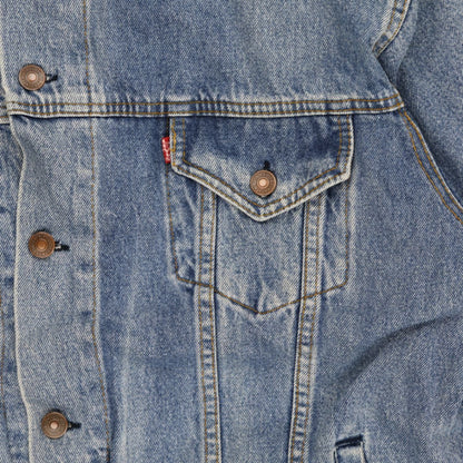 Levi's Vintage Denim Trucker Jacket Blue XL Unisex