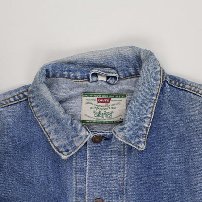 Levi's Vintage Denim Trucker Jacket Blue XL Unisex