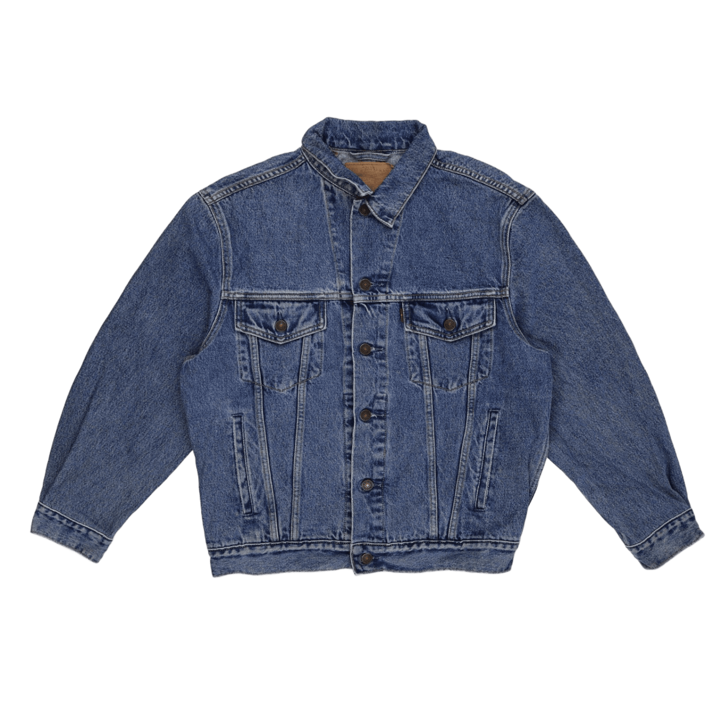 Levi's Vintage 70503 Blue Denim Jacket Men Size M Cotton Collared