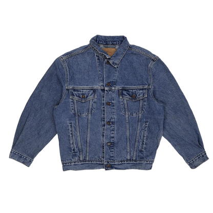 Levi's Vintage 70503 Blue Denim Jacket Men Size M Cotton Collared