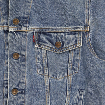 Levi's Vintage 70503 Blue Denim Jacket Men Size M Cotton Collared