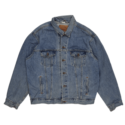 Levi's 70507 Vintage Blue Denim Trucker Jacket XL Cotton