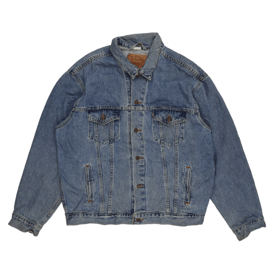 Levi's 70507 Vintage Blue Denim Trucker Jacket XL Cotton