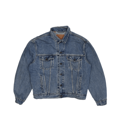 Levi's Vintage 70503 Classic Blue Denim Jacket XL Cotton Collared
