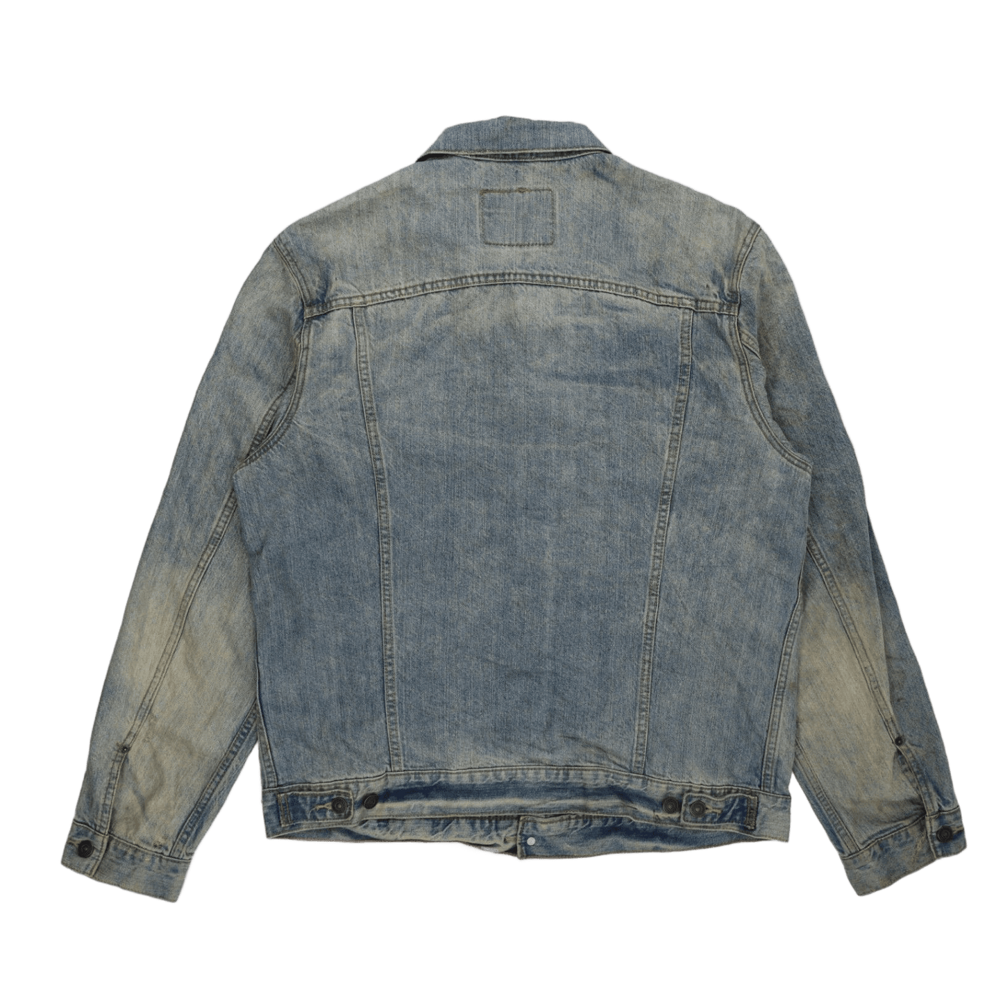Levi's Classic Vintage Blue Denim Jacket XL 100% Cotton Collared