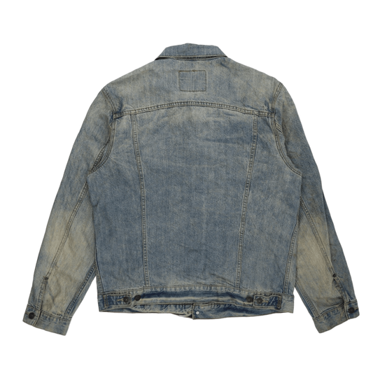 Levi's Classic Vintage Blue Denim Jacket XL 100% Cotton Collared