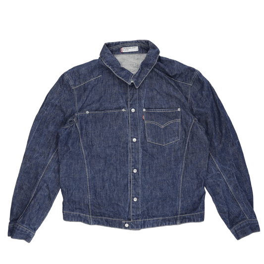 Levi's Classic Denim Jacket Indigo Blue XL Cotton Denim Vintage