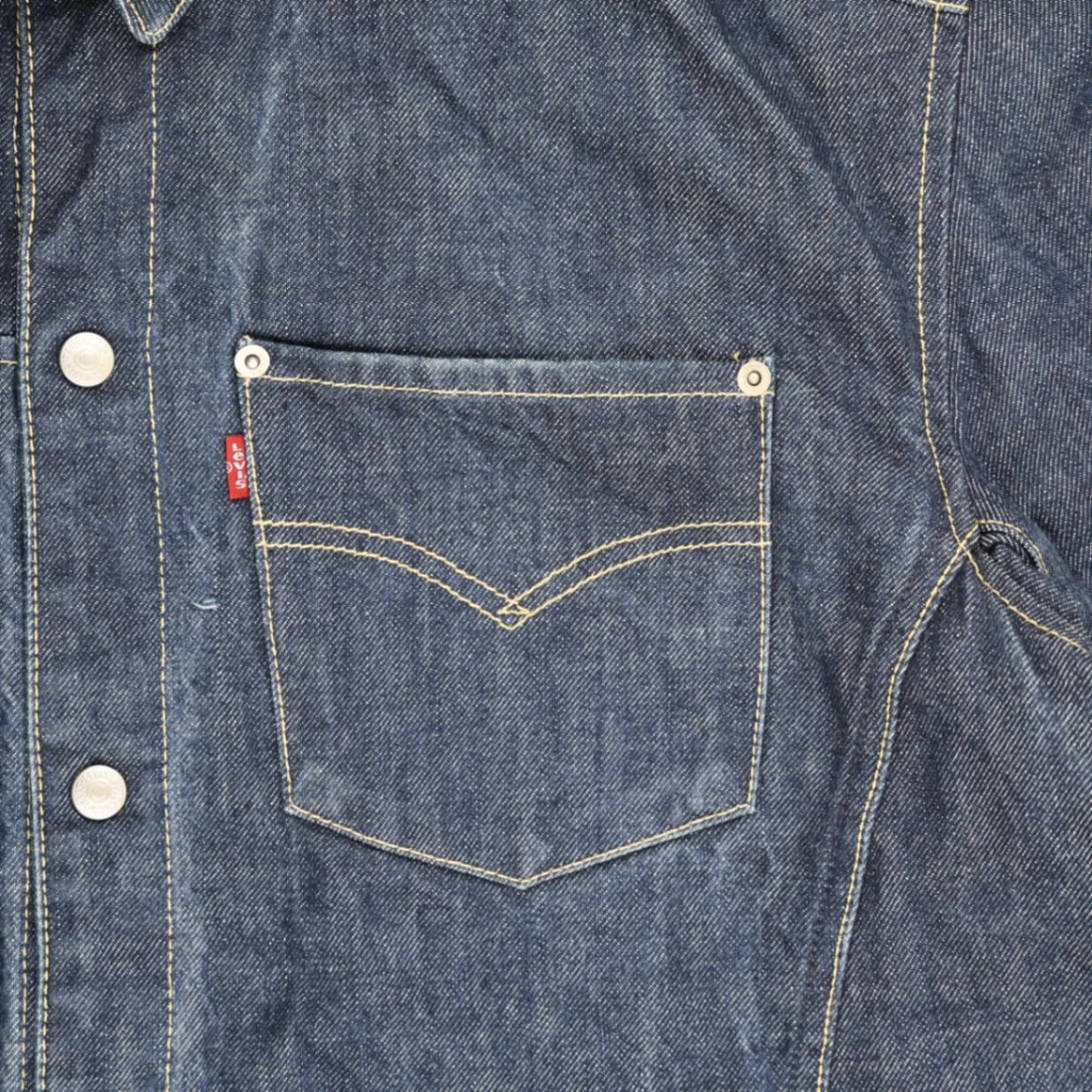 Levi's Classic Denim Jacket Indigo Blue XL Cotton Denim Vintage