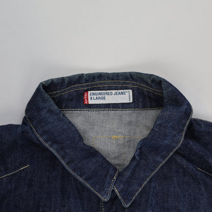 Levi's Classic Denim Jacket Indigo Blue XL Cotton Denim Vintage