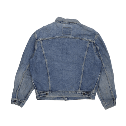 Levi's Vintage Light Blue Denim Trucker Jacket XL Cotton Collared
