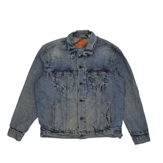 Levi's Vintage Denim Trucker Jacket Unisex Blue XL