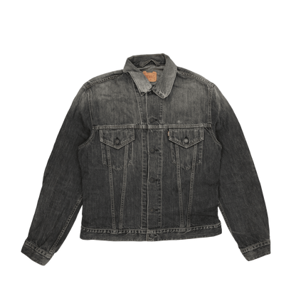 Levi's Vintage 70500 Black Denim Trucker Jacket XL Cotton