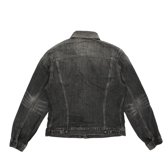 Levi's Vintage 70500 Black Denim Trucker Jacket XL Cotton