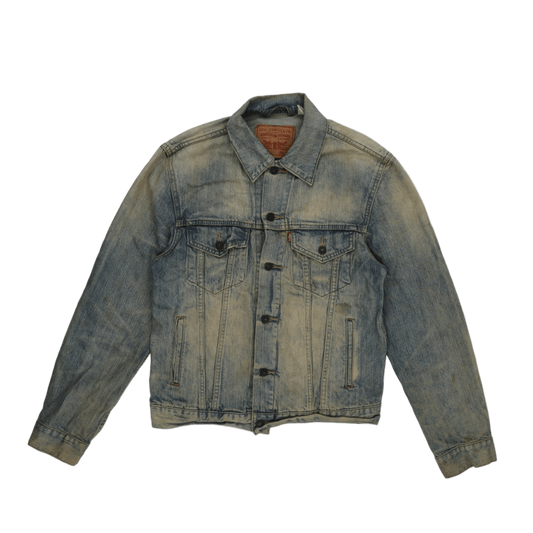 Levi's Vintage Stonewash Blue Trucker Jacket Medium Cotton Denim Collared