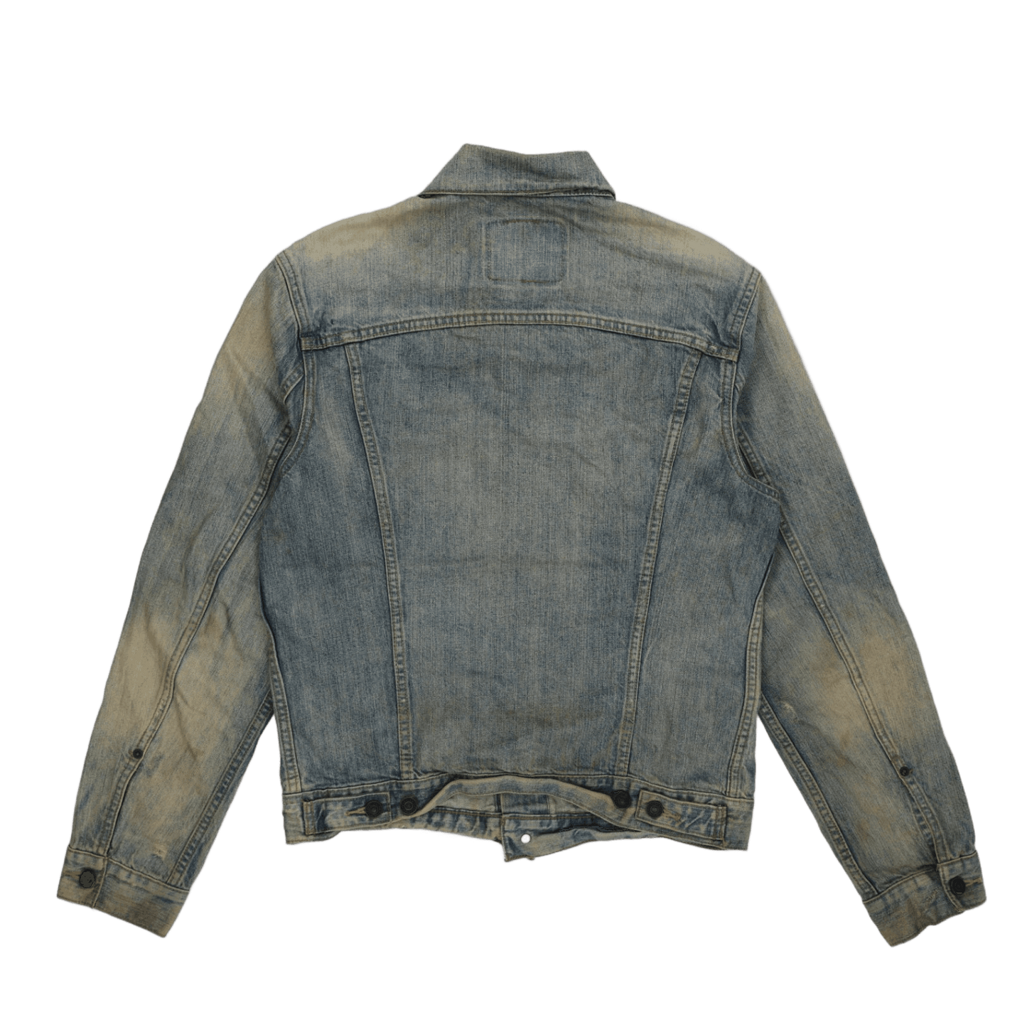 Levi's Vintage Stonewash Blue Trucker Jacket Medium Cotton Denim Collared
