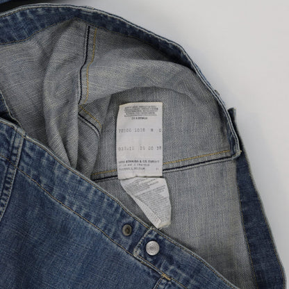 Levi's Vintage Denim Jacket Blue Medium Cotton Collared