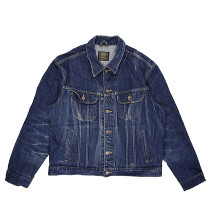 Lee Vintage Denim Jacket Blue XL Cotton Men