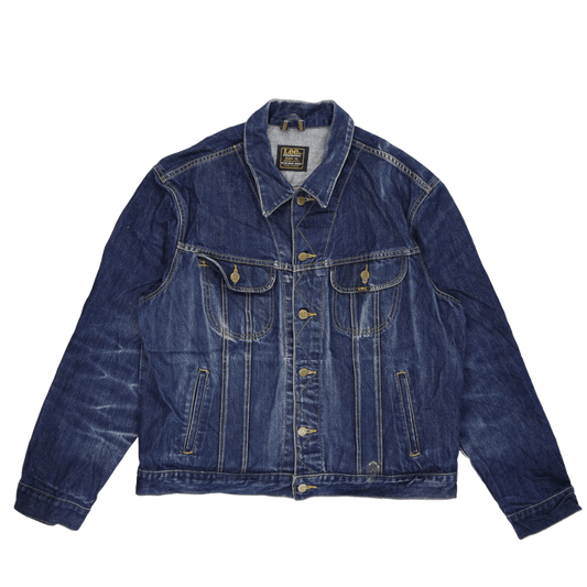 Lee Vintage Denim Jacket Blue XL Cotton Men