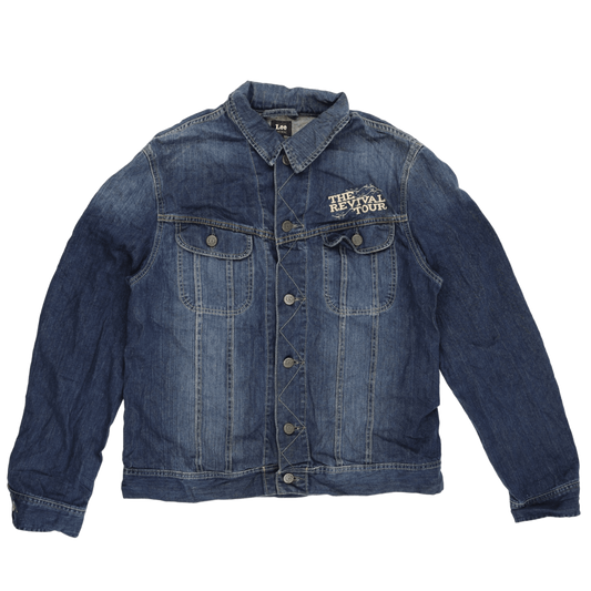 Lee The Revival Tour Vintage Western Denim Jacket Blue XL Cotton