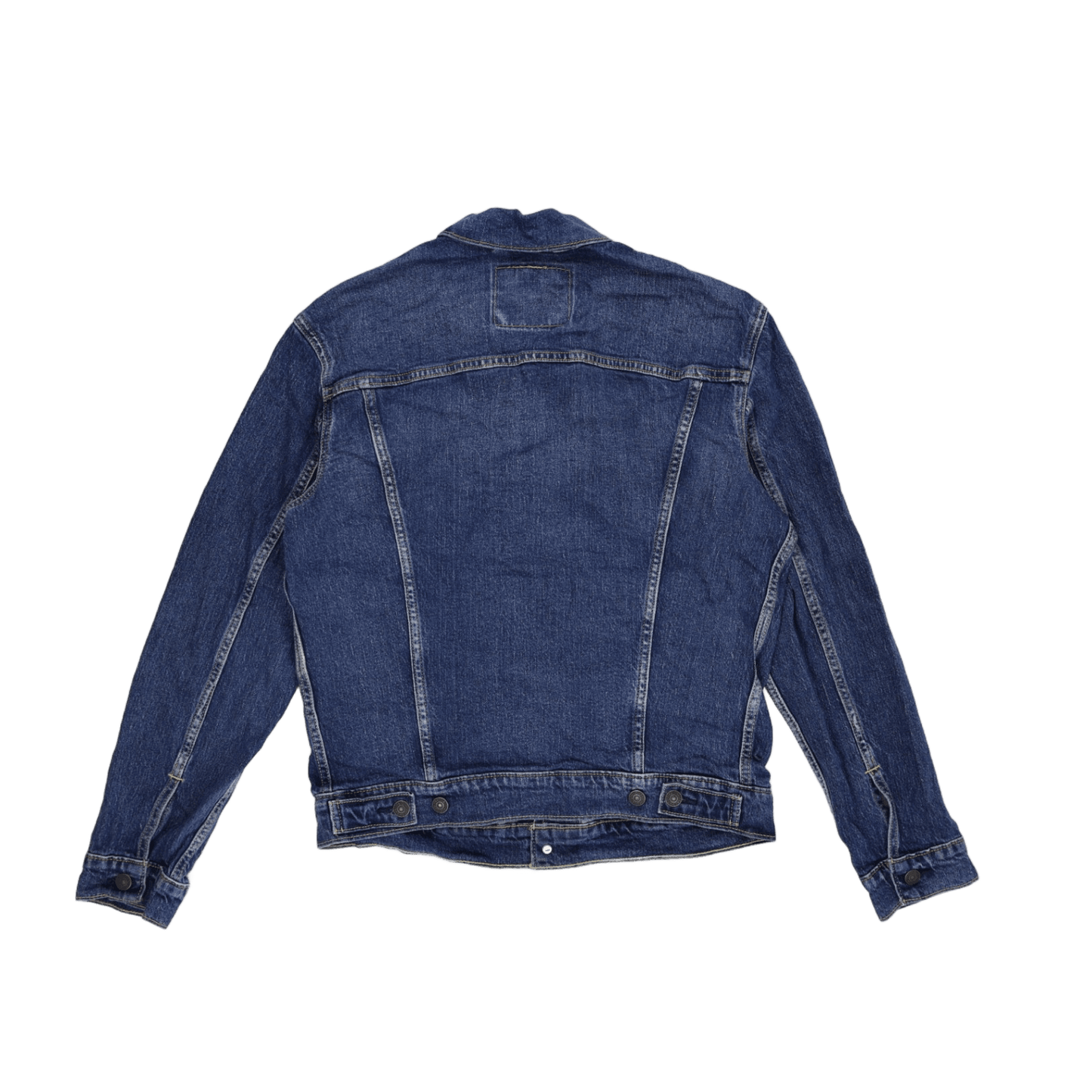 Levi's Standard Denim Jacket Blue Small Cotton Collared