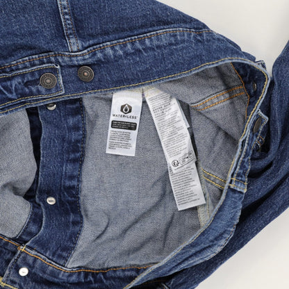 Levi's Standard Denim Jacket Blue Small Cotton Collared
