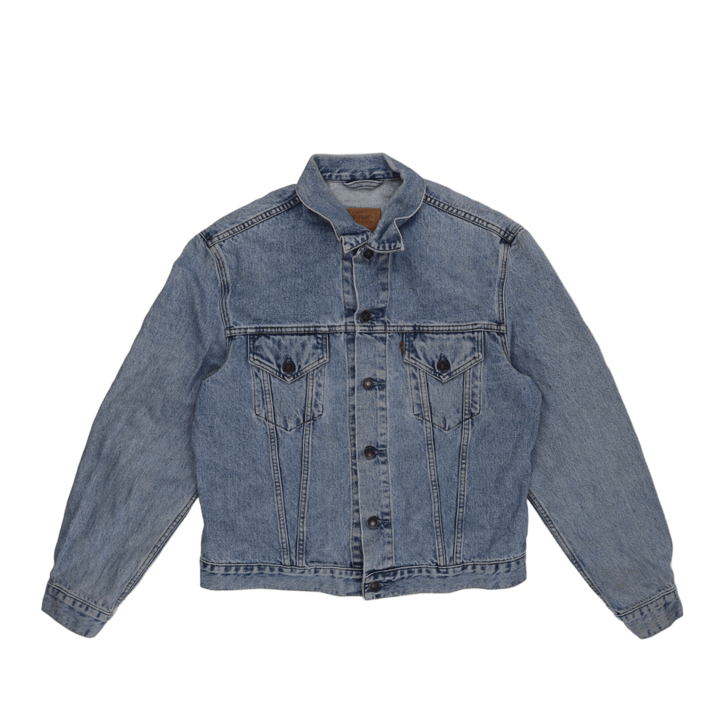 Levi's Vintage 90s Blue Denim Trucker Jacket XL Cotton