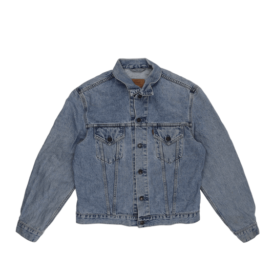 Levi's Vintage 90s Blue Denim Trucker Jacket XL Cotton