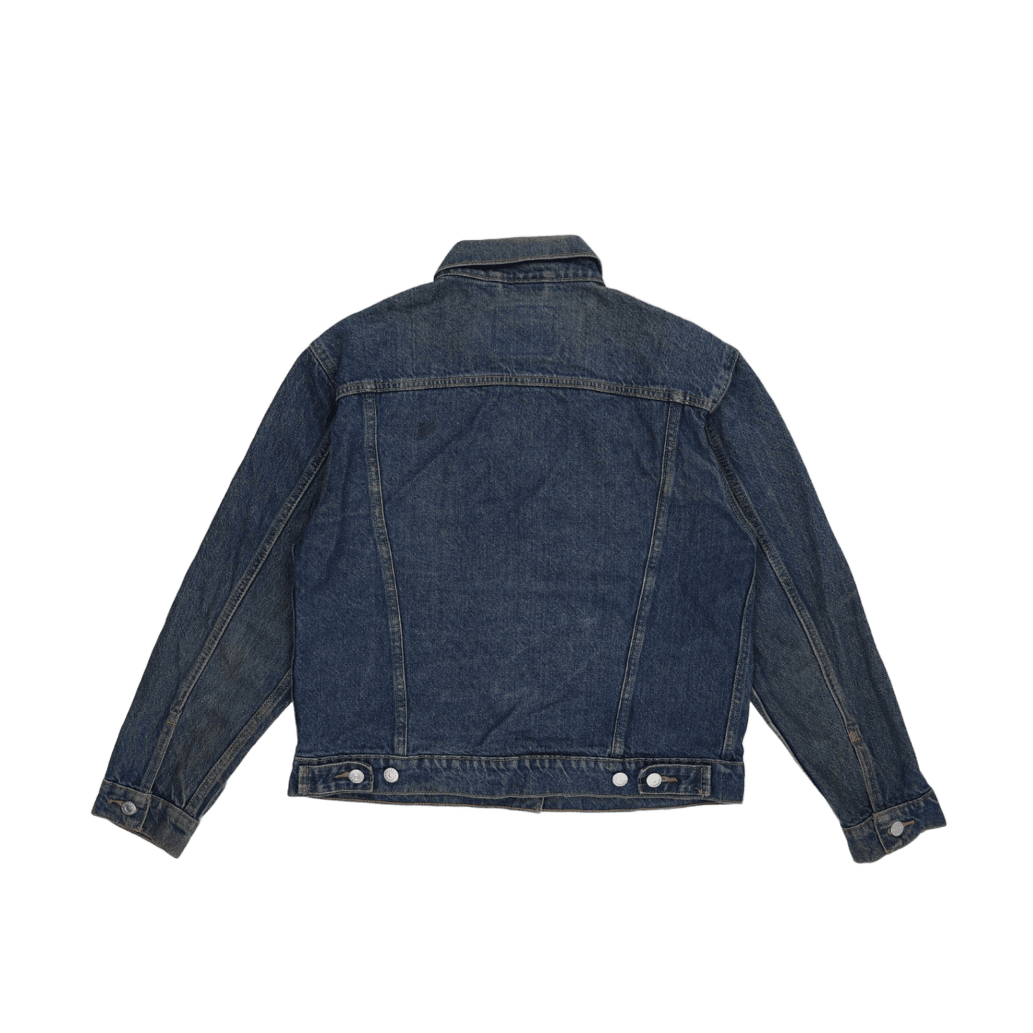 Levi's Vintage Denim Jacket Blue Medium 100% Cotton Collared