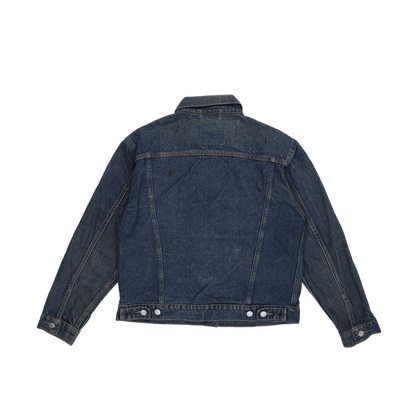 Levi's Vintage Denim Jacket Blue Medium 100% Cotton Collared