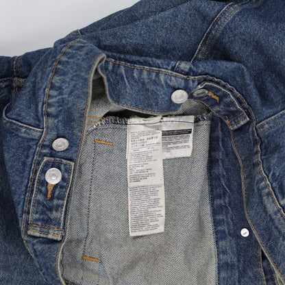 Levi's Vintage Denim Jacket Blue Medium 100% Cotton Collared
