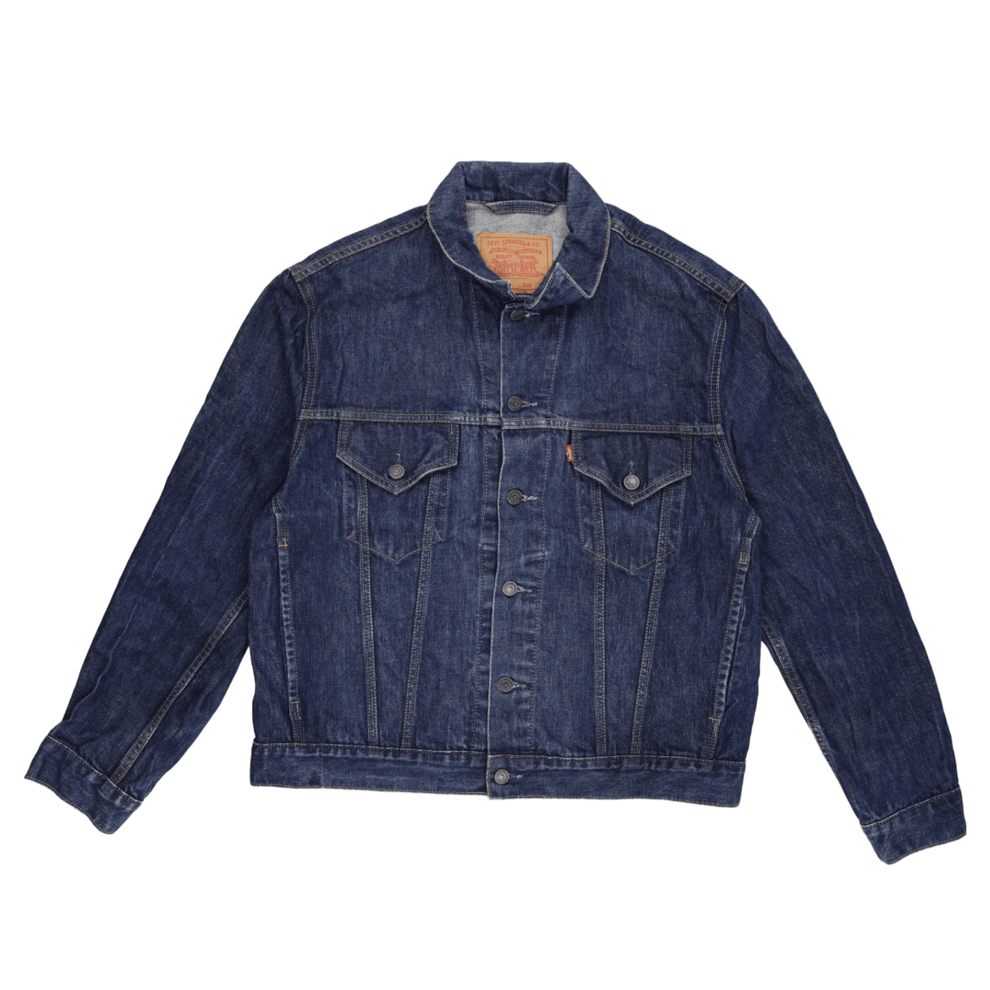 Levi Strauss & Co Denim Trucker Jacket Blue Size L Unisex