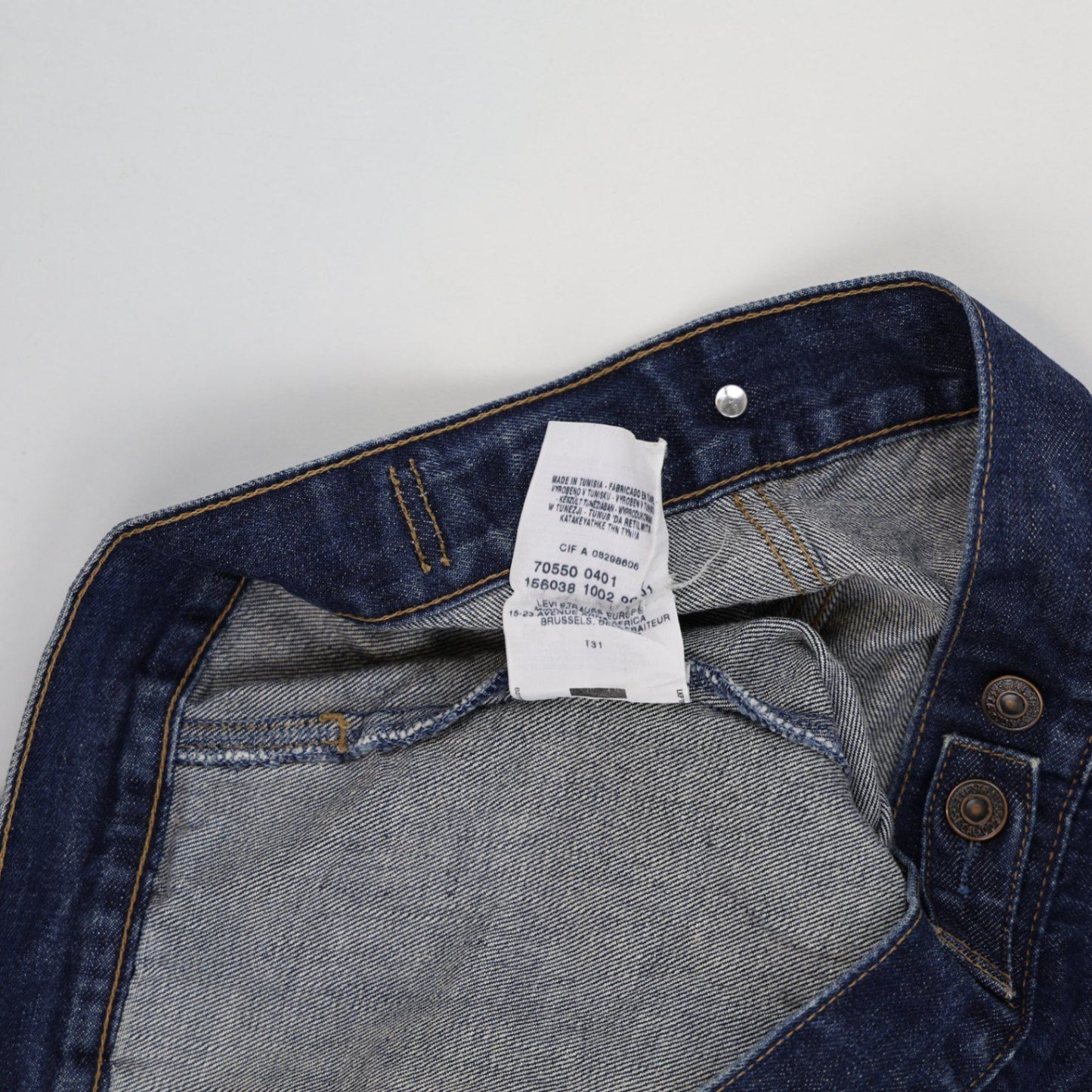 Levi Strauss & Co Denim Trucker Jacket Blue Size L Unisex